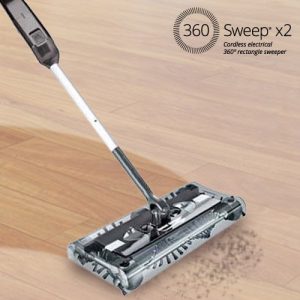 360 Sweep Suorakulmainen Patterikäyttöinen Lattiaharja