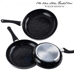 Black Stone Pan Keraamiset Paistinpannut (3 Kappaletta)