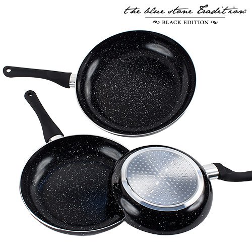 Black Stone Pan Keraamiset Paistinpannut (3 Kappaletta)