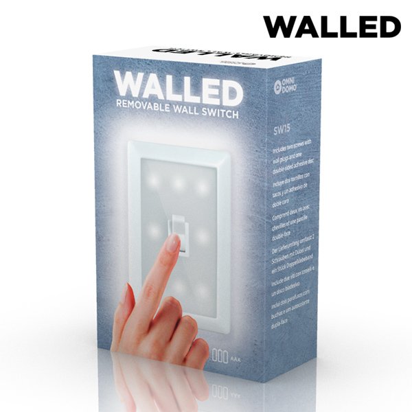 Kannettava LED-Valo Kytkimellä Walled SW15 - Image 3