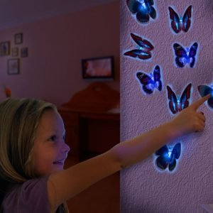 LED Perhonen Imukupilla
