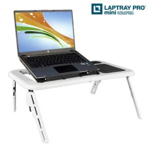 Laptray Pro Mini Kannettavan Tietokoneen Pöytä Tuulettimella