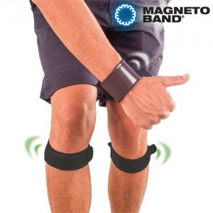 Magneto Band Magneettinen Polvinauha Rannenauha