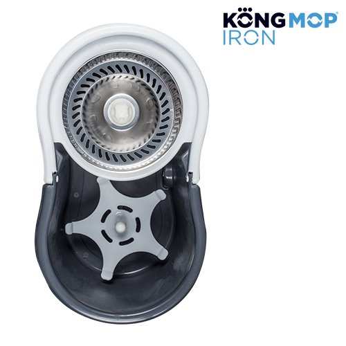 OUTLET Kong Mop Iron Pyörivä Moppi ja Sanko (Ei pakkausta) - Image 3