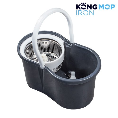 OUTLET Kong Mop Iron Pyörivä Moppi ja Sanko (Ei pakkausta) - Image 4