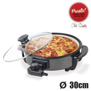 OUTLET Pizza Pan Presto Pan Elektroninen Keraaminen Pannu 30cm (Ei pakkausta)