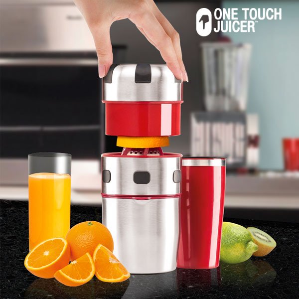 One Touch Juicer Ammattimainen Teräsmehustin