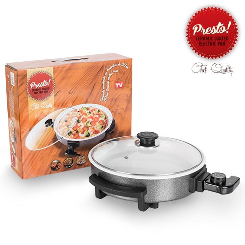 Pizza Pan Presto Pan Elektroninen Keraaminen Pannu 30cm - Image 4