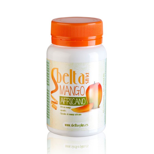 Sbelta Plus Afrikkalainen Mango Ravintolisä (60 kapselia) - Image 2