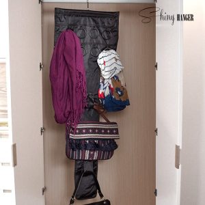 Shiny Hanger Glam Laukkujen ja Asusteiden Järjestelijä