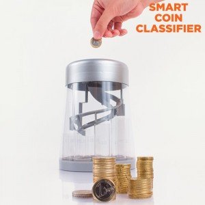 Smart Coin Classifier | Lajitteleva Digitaalinen Raha Lipas