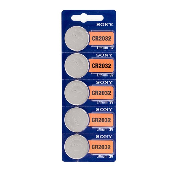 Sony CR2032 3V Litium Nappiparistot (5 kappaleen paketti)