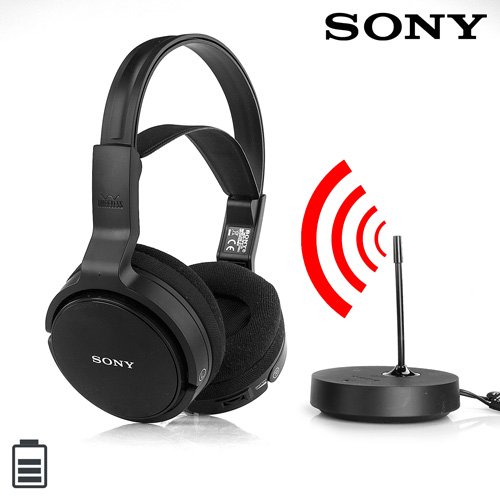 Sony MDRRF811RK Pehmustetut Langattomatkuulokkeet