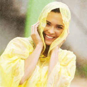 Vedenpitävä Poncho Hupulla