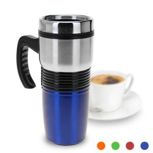 Värikäs Teräs Vakuumi Pullo 400 ml
