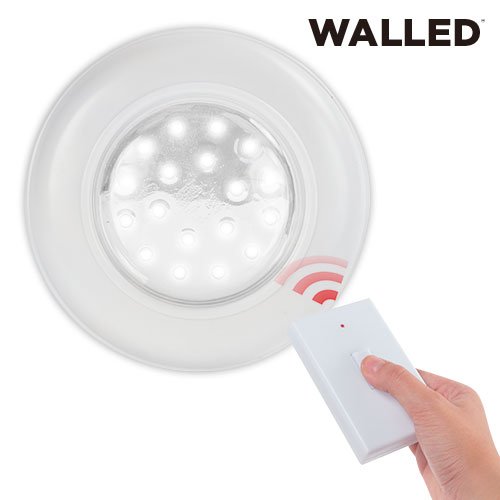 WalLED LED Upotettu Valaisin Kaukosäätimellä