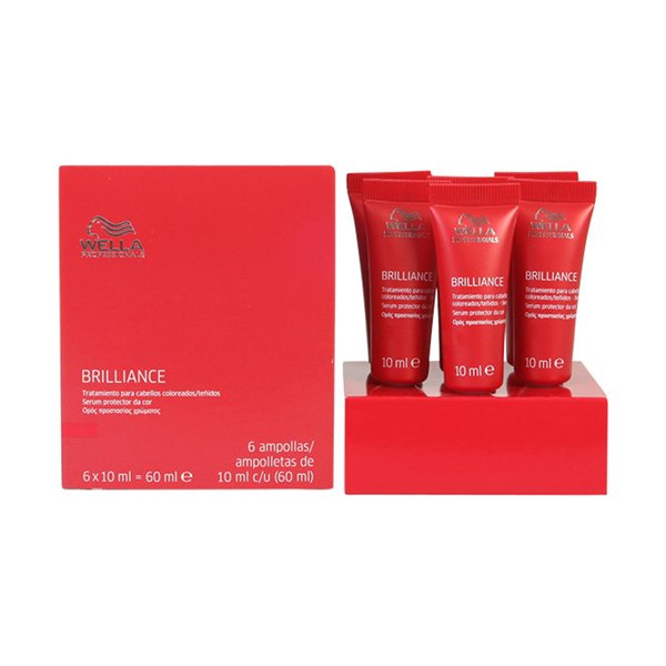 Wella - BRILLIANCE color protection serum 6x10ml 60 ml
