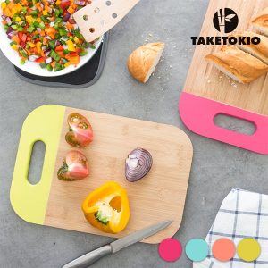 Bambu Leikkuulauta Kahvalla