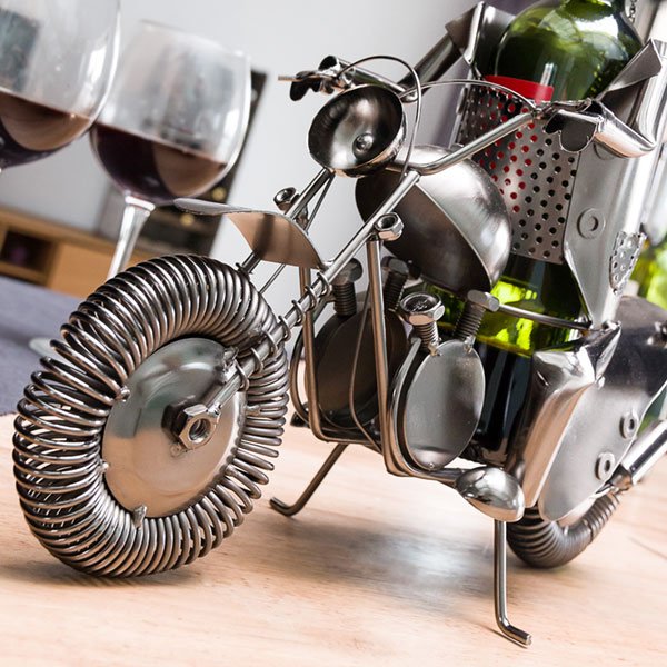 Biker by Homania Metallinen Viinipulloteline - Image 4