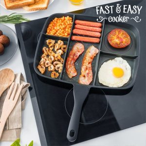 5-in-1 Tarttumaton Paistinpannu