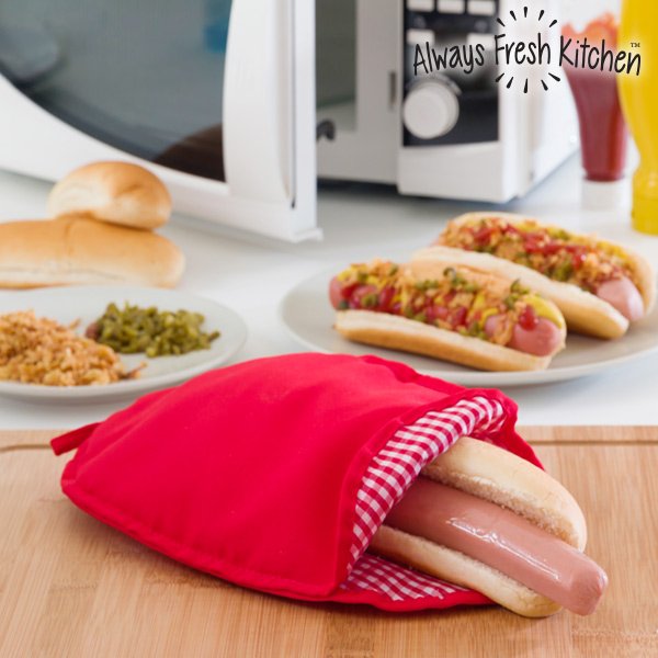 Hot Dog Paistopussi Mikroaaltouuniin