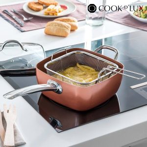 Keraaminen Pannu Multi·Cook D'Lux Tarvikkeilla (4 osaa)