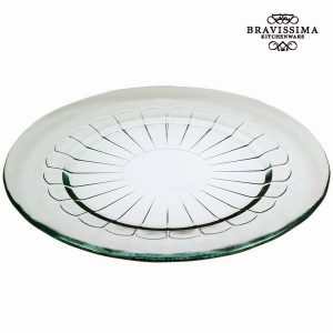 Lautanen kierrätettyä lasia Läpinäkyvä - Pure Crystal Kitchen Kokoelma