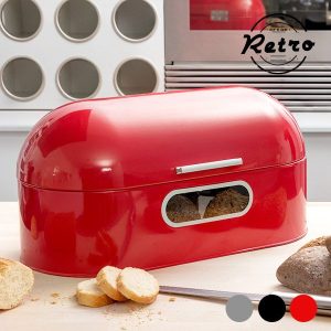Metallinen Retro Leipälaatikko
