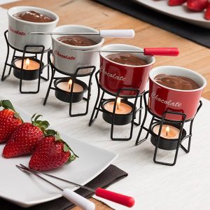 Mini Suklaa Fonduet (4 kappaleen paketti)