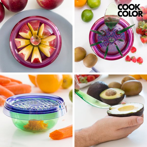 Multi Tool Fruit Cook Color Pinottavat Keittiövälineet - Image 3