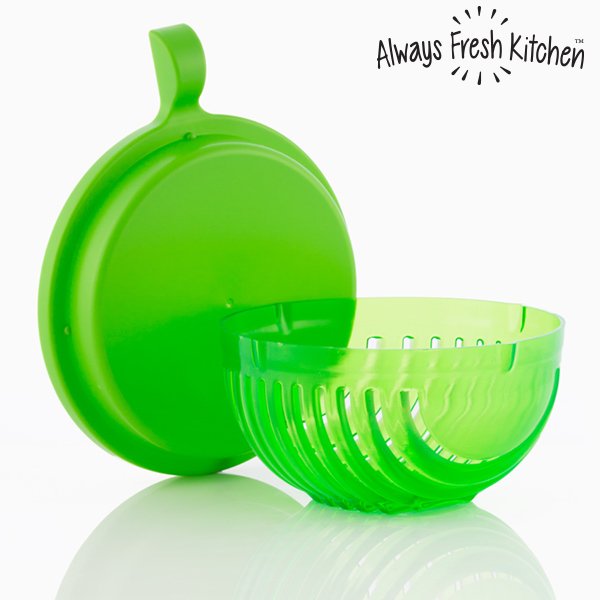 Quick Salad Maker Kulho Salaatin Huuhtomiseen ja Leikkaamiseen - Image 3