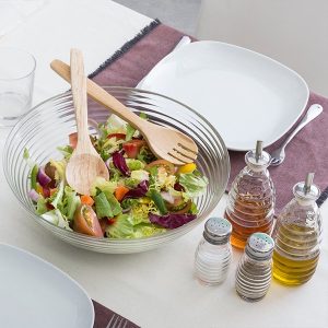 Salaattikulho Tarvikkeilla (7 osaa)