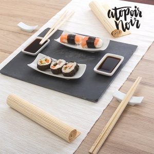Sushi Setti Liuskekivi Tarjottimella (11 osaa)
