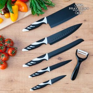 Top Chef Black C01024 Veitset (6 osaa)