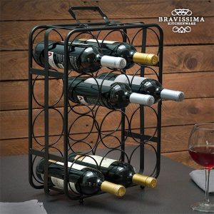 Valise Metallinen Pulloteline